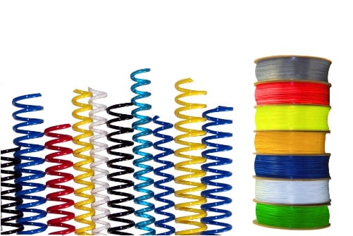 PVC - PET Spiraller / PVC - PET Filamentler